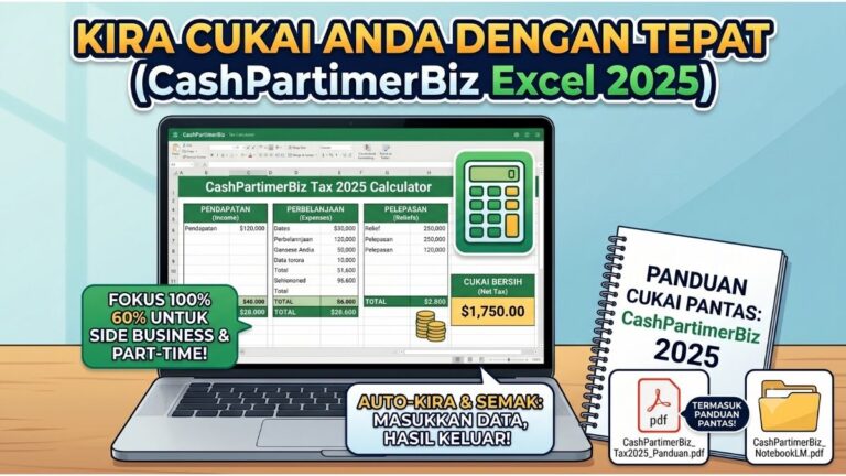 CashPartimerBiz Tax 2025 Calculator 2 IN 1